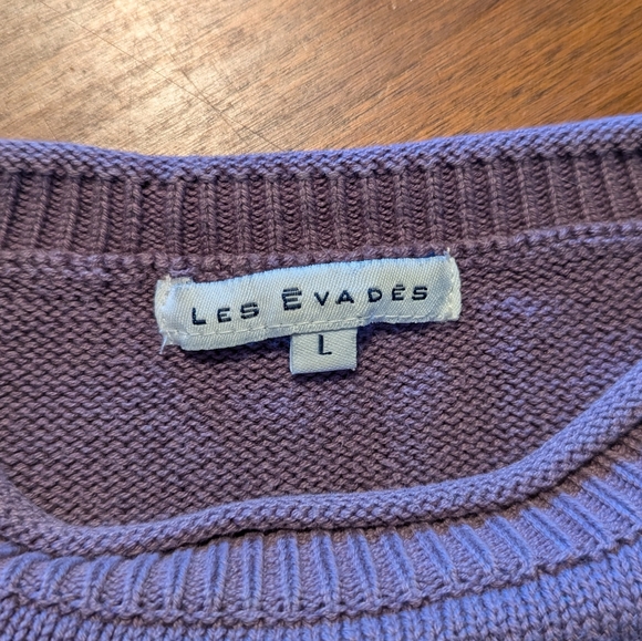 🪻 Vintage - Lilac embroidered sweater - Picture 5 of 6
